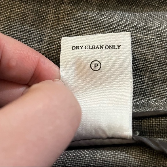 MM Couture by Miss Me Linen Blend Waterfall High Neck Vest Gray Combo S - Picture 4 of 5